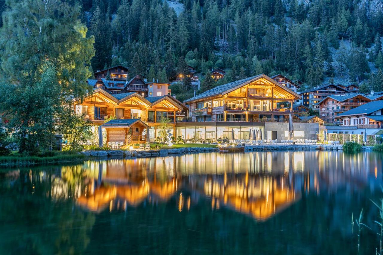 Au Club Alpin Hotell Champex-Lac Eksteriør bilde