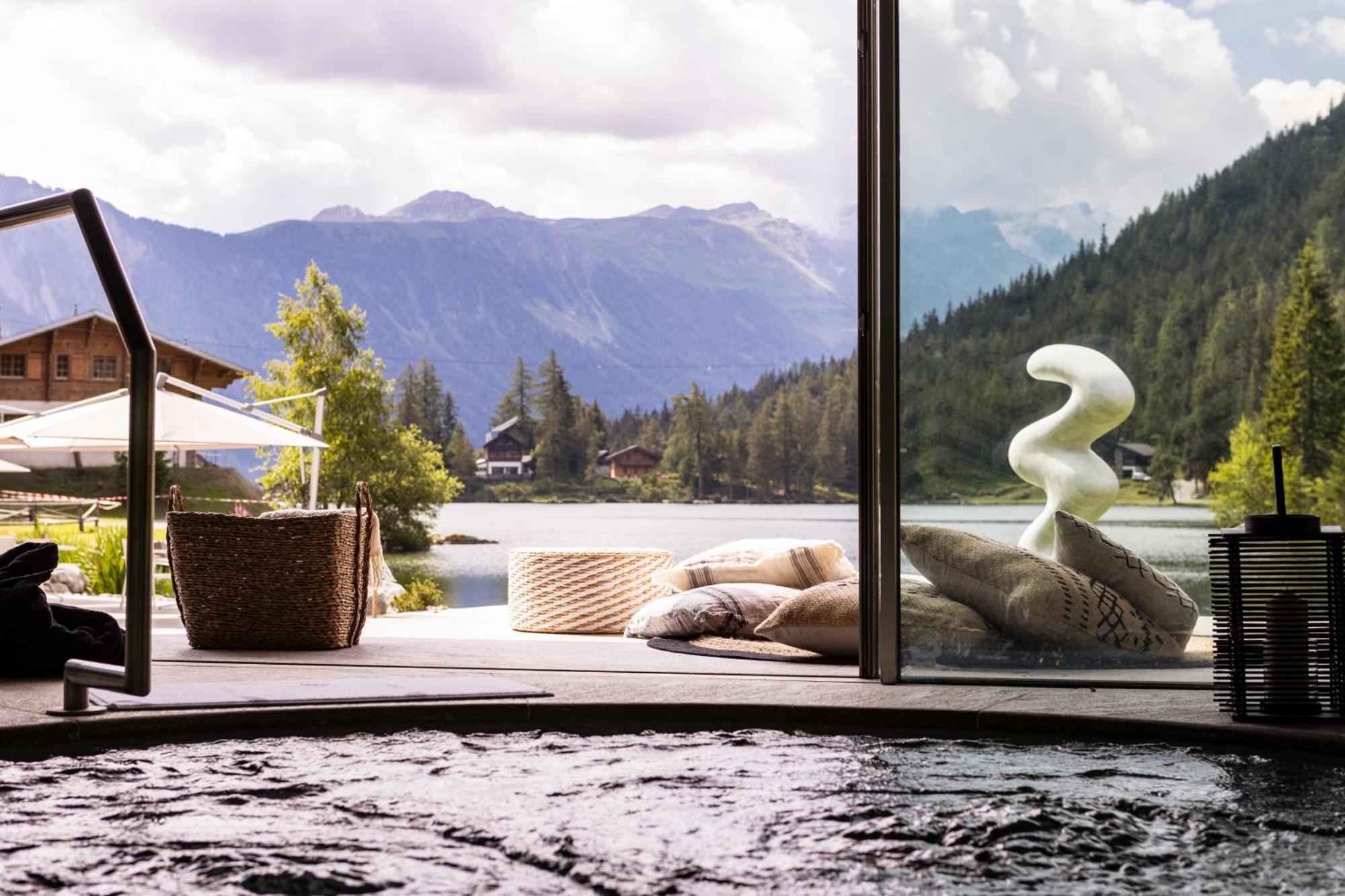 Au Club Alpin Hotell Champex-Lac Eksteriør bilde