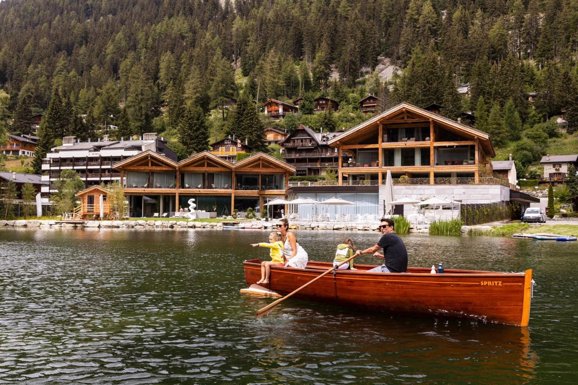Au Club Alpin Hotell Champex-Lac Eksteriør bilde